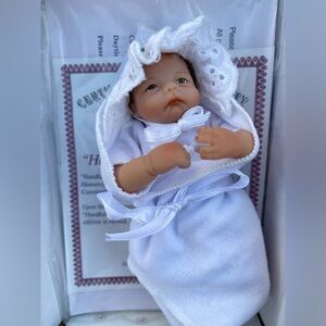 Handful of Cheerfulness Baby Doll in White Outfit